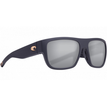 Lunettes COSTA Sampan Matte black ultra 580G Silver sunrise mirror
