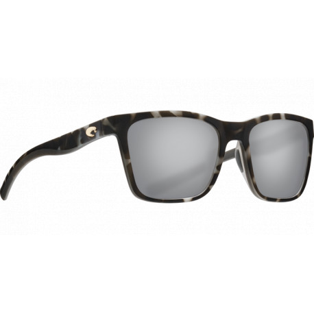 Lunettes COSTA Panga Matte Tortoise 580P Gray silver mirror