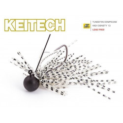 Rubber jig KEITECH Mono spin 2.6gr Silver tiger
