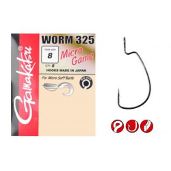 Hook GAMAKATSU Worm 325 micro game n°8