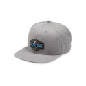 Cap COSTA Neptune Ripstop Flat Brim Gray