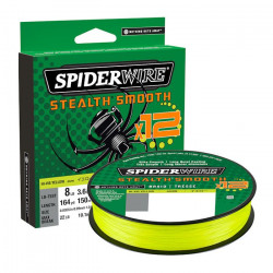 Tresse SPIDERWIRE X12 0.19mm 18kg 150m Jaune