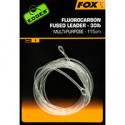 Fluorocarbon leader FOX Fused Leader 115cm 30Lb