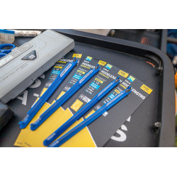 PRESTON XSH-B barbless mounted hooks - 0.17mm - 3.088 kg - size16 - 15