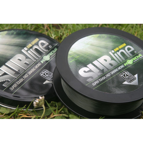 Nylon KORDA Subline 1000m Green 0.35mm  12Lbs