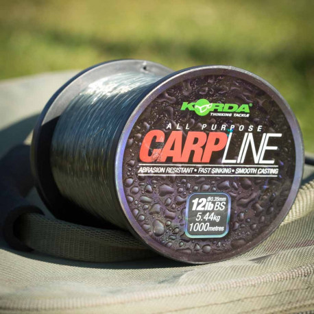 Nylon KORDA CARPLINE 1000m 0.35mm  12Lbs