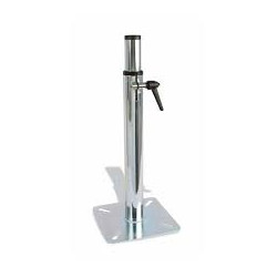 Steel telescopic seat stand with square base AMIAUD