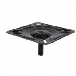 Plaque haute acier fixation siège AMIAUD Pike'n Bass