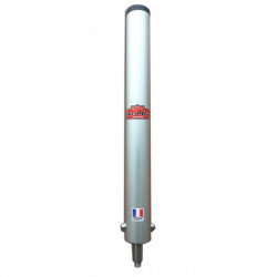 Fixed steel seat foot on AMIAUD rod/screw