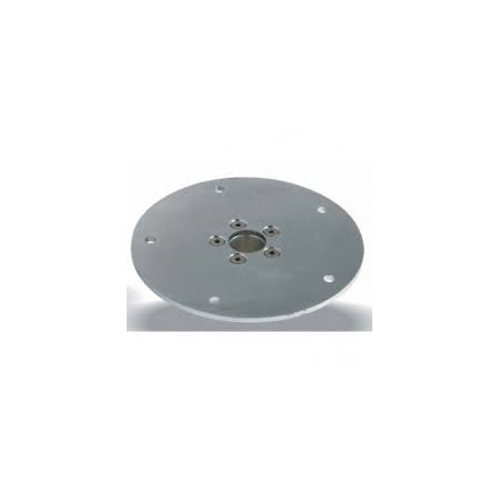 Round stainless steel base plate for AMIAUD seat