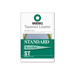 Bas de ligne VARIVAS Tapered Leader  Standard Taper Green Nylon 9ft. 6