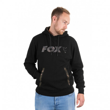 FOX Black Camo Print Hoody M