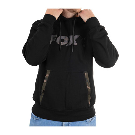 FOX Black Camo Print Hoody M
