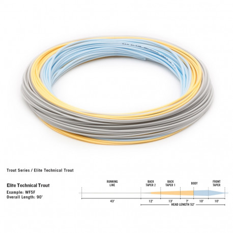 Line RIO Gold Technical Trout Elite WF4 Flottante