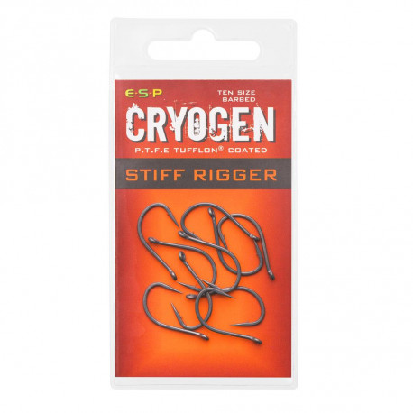 Hameçons ESP Cryogen Stiff Rigger - N°8 avec ardillon