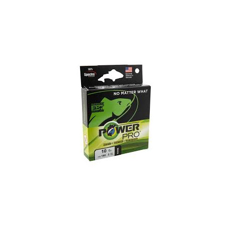 Braided POWER PRO 135m YELLOW 0.32mm 24kg