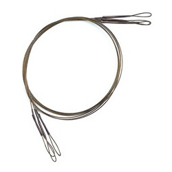 Bas de ligne acier JIG POWER 19 brins 40cm 9kg 3pcs