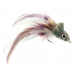 Mouche à brochet Whitlock's Traun River Gris Beige  H3/0 14cm