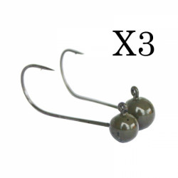 Tête SICO LURE Tungsten 2.7gr (3pcs)
