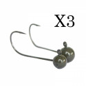 Tête SICO LURE Tungsten 2.7gr (3pcs)