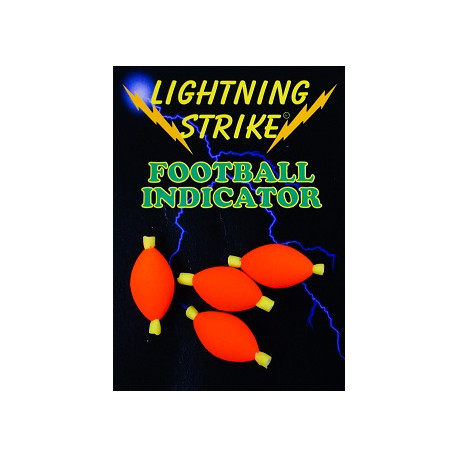 Lightning strike Pink football indicator dispenser Small