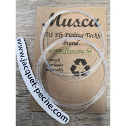 Bas de ligne Musca Flottant 2 Pièces 2m70 0.18mm 4x 2.4kg