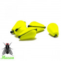Indicateur de Touche Fluo Yellow Large Musca