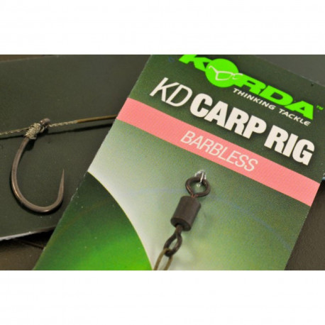 KORDA KD Carp rig 9.1kg avec Kurv shank n°8