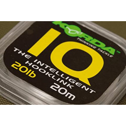 Fluorocarbon KORDA Iq intelligenct hooklink 20 lb - 20m