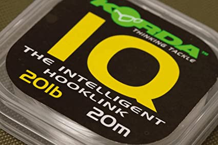 Korda IQ Intelligent Hooklink Stiff 20m Vorfach Vorfachschnur Vorfachmaterial 