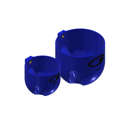 Set of 2 GARBOLINO dishes Blue