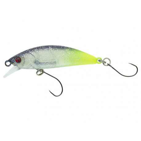 Leurre SAKURA Phoxy minnow AREA 50mm S Black side chart tail