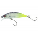 Leurre SAKURA Phoxy minnow AREA 50mm S Black side chart tail