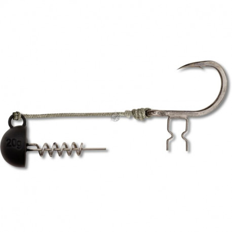 Assembly BLACK CAT Shad claw rig 10gr