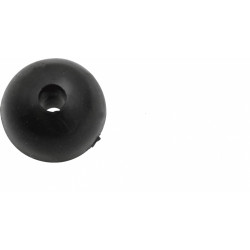 BLACK CAT Rubber shock beads 10mm 10pcs