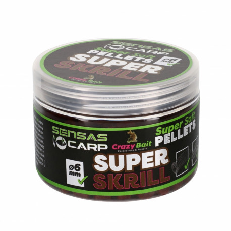 Super Soft Pellets SENSAS Super Skrill 60gr