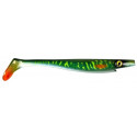 STRIKE PRO Pig shad Tournament 18cm Green motoroil UV