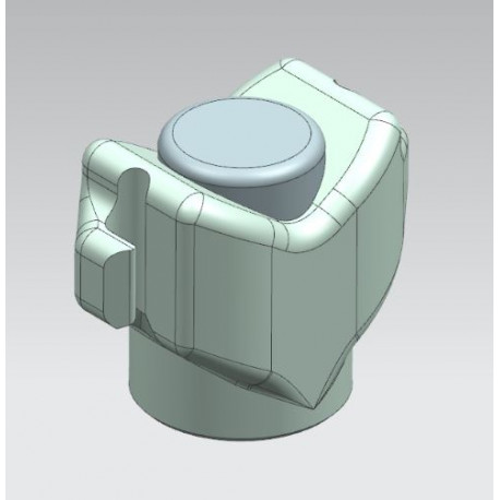 Exclusive PROWESS anti-ejection rear support