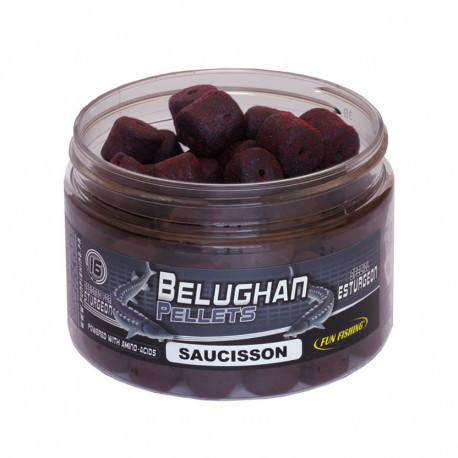 FUN FISHING Pierced Pellets Belughan Sausage 250gr 16mm