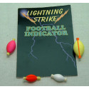 Lightning strike soccer indicator Fluo Yellow Small