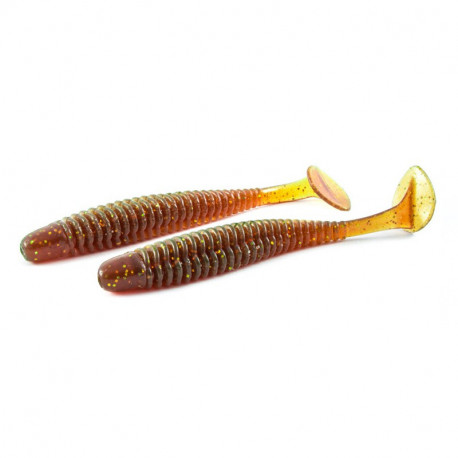 Leurre NOIKE Wobble shad 3inch Motoroil gold