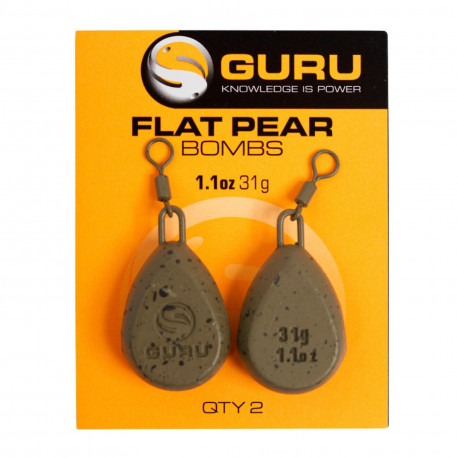 GURU Flat pear bombs - 1,1 oz