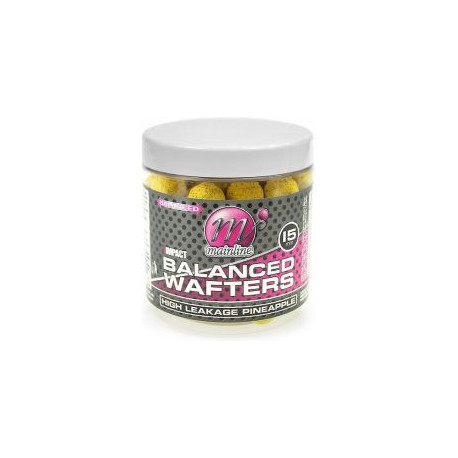 Bouillettes MAINLINE high imp.balanced wafters High Leakage Pineapple 15mm