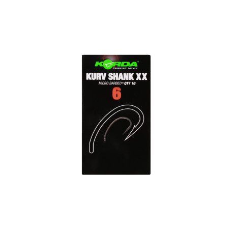 Hameçons KORDA Kurv shank XX  n°6