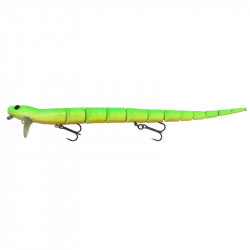 Leurre SAVAGE GEAR 3D Snake 30cm 57gr Green fluo