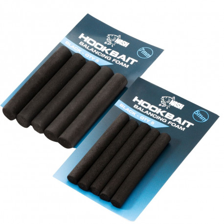 Cylindres en mousse NASH Foam Noir 5mm