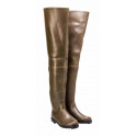 AIGLE Truite khaki waders Size 40