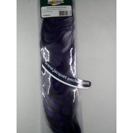 Polar Brush JMC Grizzly Lime Purple