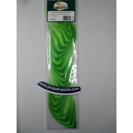 Polar Brush JMC Grizzly Chartreuse