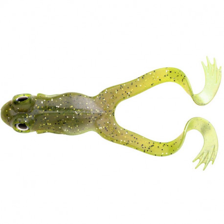 SPRO Iris The frog 12cm Brown chartreuse